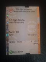 7 Tage Fahrkarte AB Berlin, Fahrkarte Berlin, Tagesticket, Berlin Brandenburg - Ahrensfelde Vorschau