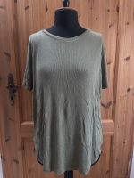 Geripptes Shirt von H&M in Khaki Brandenburg - Schorfheide Vorschau