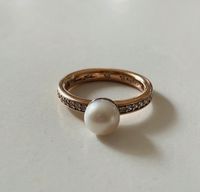 Thomas Sabo Ring roségold mit Perle Größe 50 Hessen - Willingshausen Vorschau