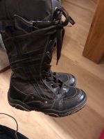 Winter Stiefel gefüttert Gr 128 mit Reißverschluss Bayern - Schwarzenbruck Vorschau