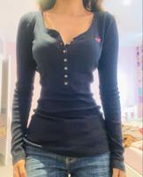 Vintage Abercrombie Hollister Henley Oberteile Tops Elena Gilbert Vahr - Neue Vahr Südost Vorschau