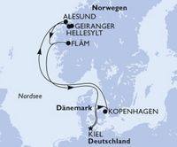 Kreuzfahrt MSC Euribia NORWEGISCHE FJORDE ab Kiel 7 Nächte Baden-Württemberg - Wertheim Vorschau