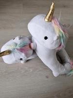 Einhorn- Hausschuhe mit leuchtenden Wangen Hessen - Hochheim am Main Vorschau