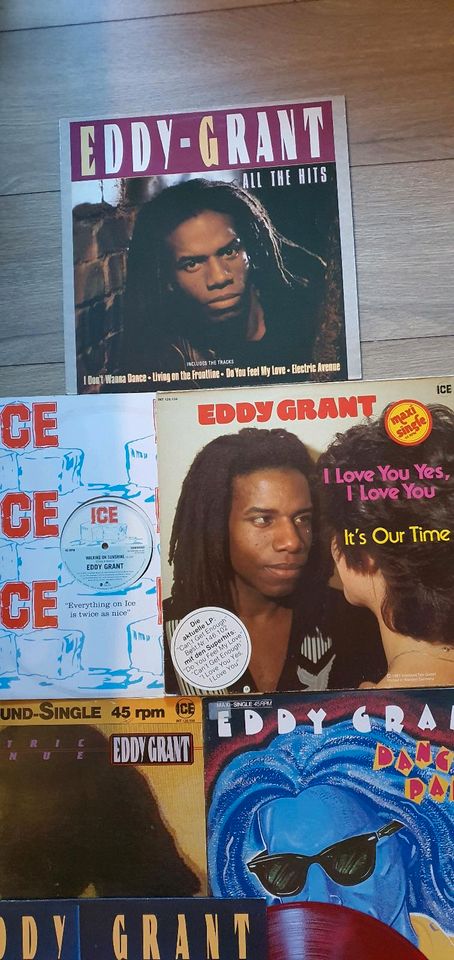 Eddy Grant 7x Maxi und Lp Vinyl Schallplatten 80s in Minden