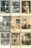 antike Foto Postkarten zum Schulanfang 1930iger Jahre Dresden - Kleinzschachwitz Vorschau