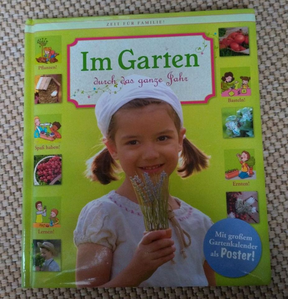 Im Garten durch das ganze Jahr, Sachbuch für Kinder in Traunstein