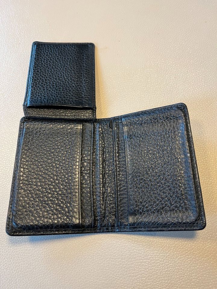 Aigner Portemonnaie Karten Etui Aigner Icon schwarz in Ismaning