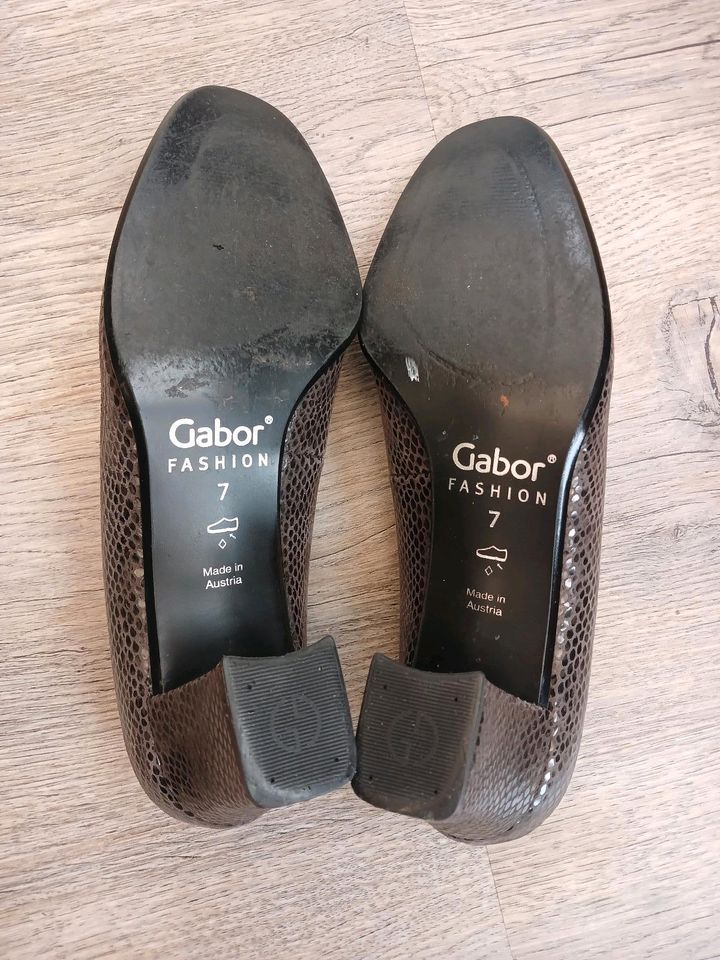 ⭐️⭐️⭐️Gabor Pumps, Grõße 7, Schlangenlook⭐️⭐️⭐️ in Bedburg