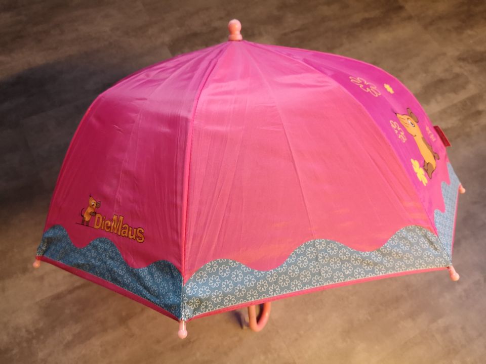 Regenschirm, Playshoes, Die Maus, rosa in Lichtenberg