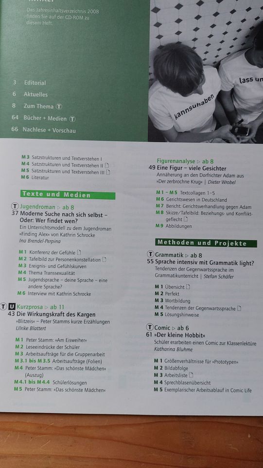 Deutsch Magazin 6-2008 mit CD – Unterricht Arbeitsblätter in Würzburg