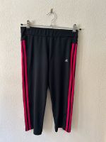 Adidas Sporthose kurz schwarz pink Größe 170 Bayern - Westheim Vorschau