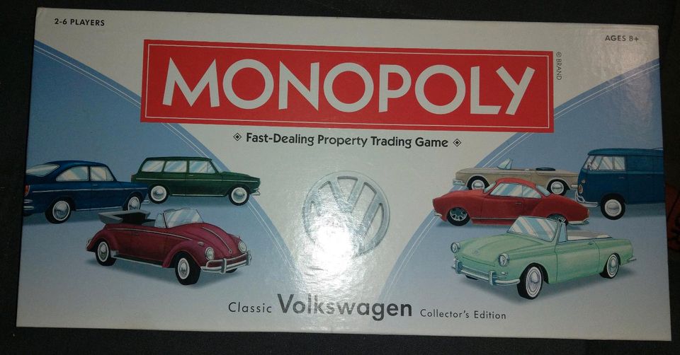 Monopoly Classic Volkswagen VW Rarität in Oberaudorf