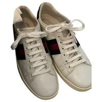 Gucci ACE Gr. 36 Low Top WEB Sylvia Sneaker FULL SET #387993 Nordrhein-Westfalen - Kempen Vorschau