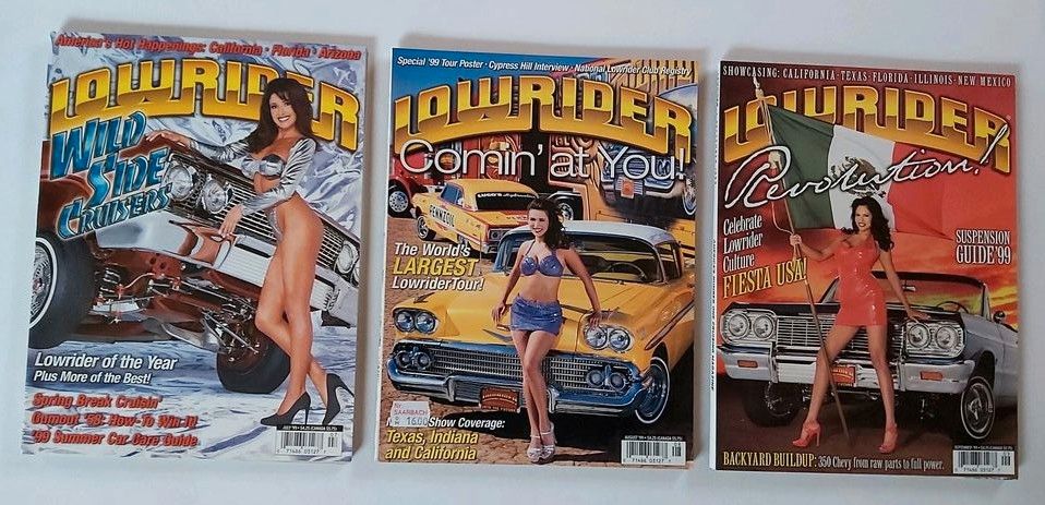 Lowrider 15x Zeitschrift amerikanisches Magazin Amerika Auto in Leinburg