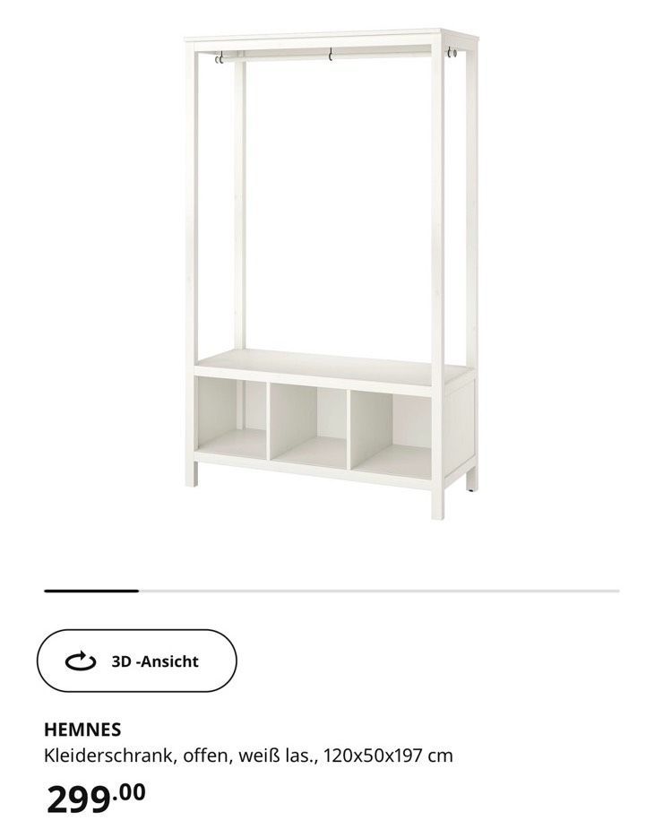 IKEA Kleiderschrank Hemnes * Ikea Hemnes Kleiderschrank in Kerpen