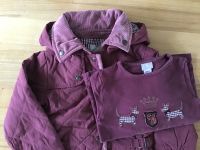 Cyrillus Steppjacke Übergangsjacke Gr. 116 weinrot Nordrhein-Westfalen - Krefeld Vorschau