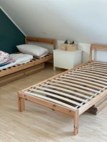 2x IKEA Bett NEIDEN mit Lattenrost 200x90cm Kiefer unbehandelt Hessen - Königstein im Taunus Vorschau