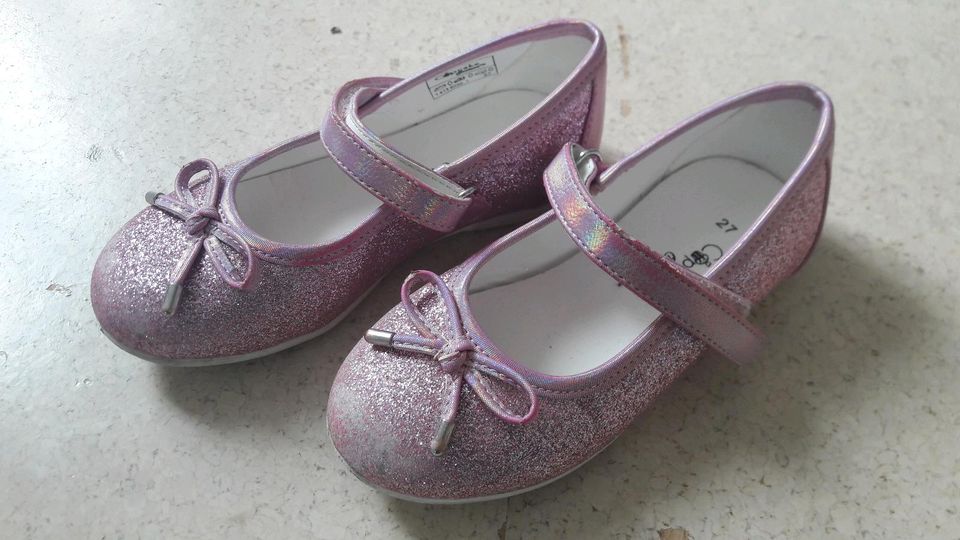 Glitzernde Ballerinas von Cupcake - Größe 27 in Fraunberg