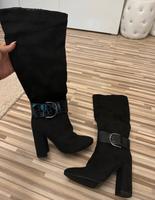 ganz neue asos stiefel mit großer schnalle 11 cm Nordrhein-Westfalen - Düren Vorschau