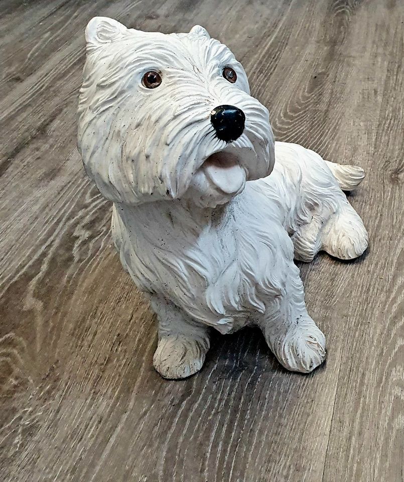 WEST HIGHLAND TERRIER DEKO FIGUR in Offenbach