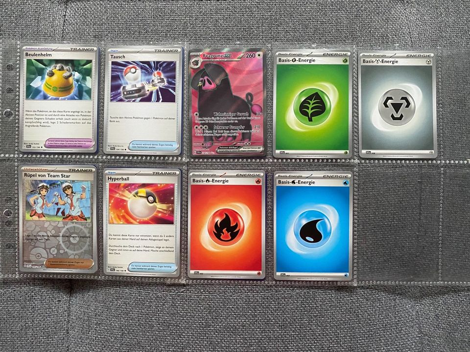 Pokemon Karmesin Purpur Masterset 1-198 komplett + Hits in Cottbus