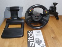 Saitek R440 FORCE WHEEL Lenkrad mit Gaspedal.Sehr gut erhalten. Wandsbek - Gartenstadt Vorschau