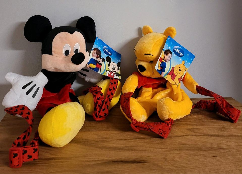 Neu* Disney Plüsch Mickey Maus Winnie Puuh Spielzeug Baby Kinder in Mainz