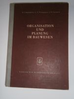 Buch- Organisation und Planung im Bauwesen Jahr 1954 - DDR Thüringen - Lucka Vorschau