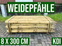 Weidepfähle Koppelpfahl Holzpfähle Weide Pferdezaun 8 x 300 KDI Nordrhein-Westfalen - Lennestadt Vorschau