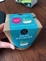 Badezusatz noodles minze paperplane organic lush natural geschenk Sendling - Obersendling Vorschau