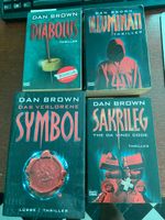 Dan Brown 4 Bücher Symbol / Sakrileg / Diabolus / Illuminati West - Griesheim Vorschau
