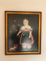 Petite Fille von 1840 Kleines Mädchen Bild mit Holzrahmen Schleswig-Holstein - Flensburg Vorschau