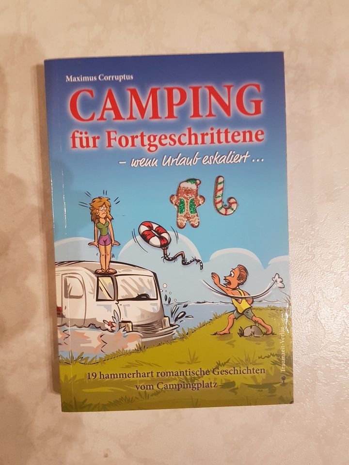 10 Bücher, Campingkrimis und Wohnmobilkrimis, Versand mögl. in Illerkirchberg