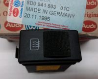 Schalter Heckscheibenheizung schwarz Audi A4 8D0941503 orig. NOS Niedersachsen - Braunschweig Vorschau