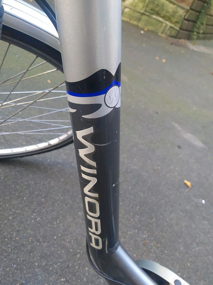 Winora 28 Zoll Alu 3 bremsen.  7gang  Nabendynamo Shimano in Eschwege