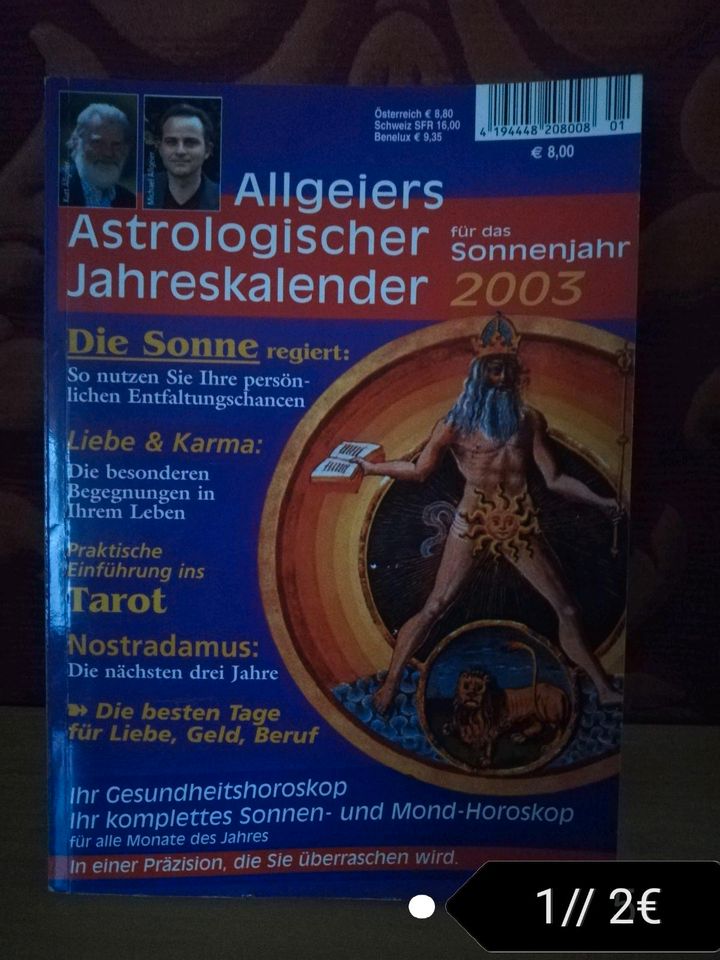 Allgeiers astrologischer Jahreskalender 2003 Sonnenjahr in Mainhardt
