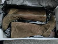 Neu Stiefel Damen echt LEDER Gr 35 chaki Duisburg - Meiderich/Beeck Vorschau