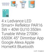 Ledvance LED Leuchtmittel Neu Reflektor Smart+ GU10 dimmbar 5W NP Leipzig - Grünau-Ost Vorschau