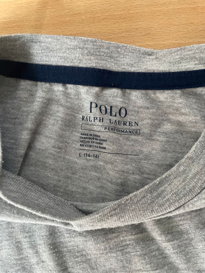 Polo Ralph Lauren Kinder T Shirt Grau Größe Kinder L in Karlsruhe