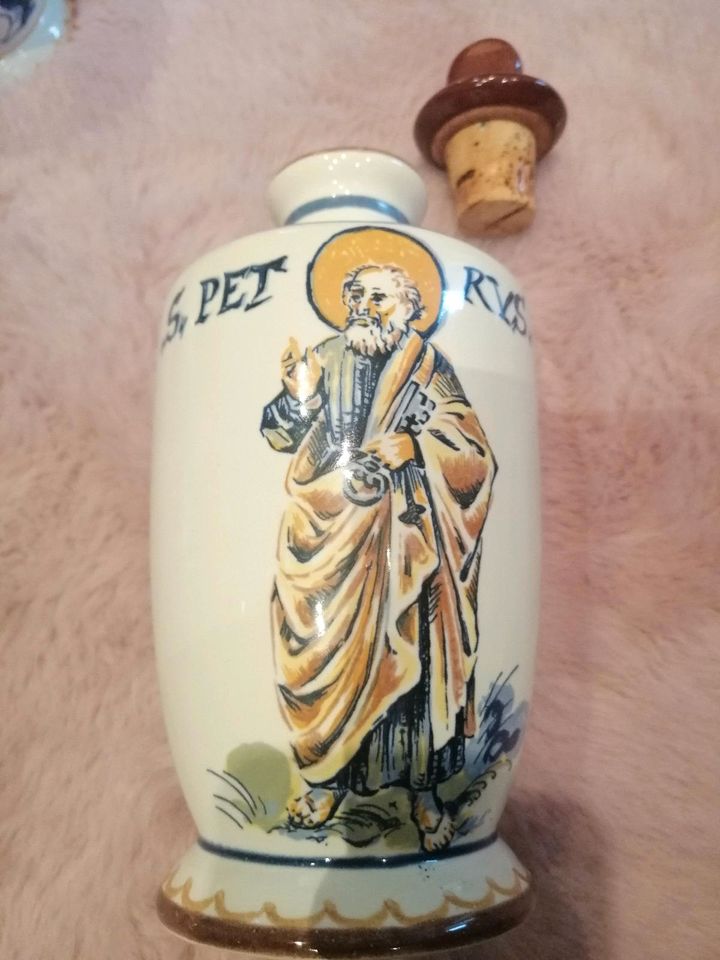 Ulmer Keramik Vase Apotheker Flasche Hl Petrus in Bestwig