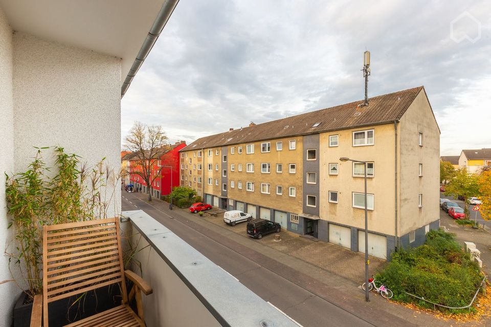 MESSENÄHE ❤️ 1 Zi/Kü/Di/Bad 50m2 SonnenBALKON möbliert in Köln