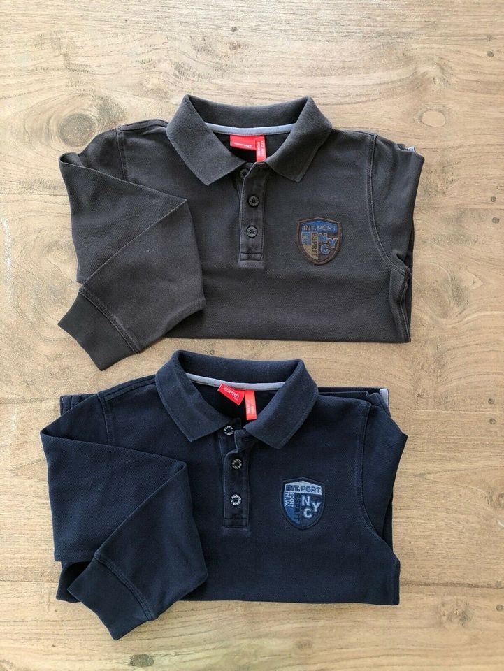 Langarm Poloshirts,Pullover blau+braun Größe 116 Esprit in Frankfurt am Main