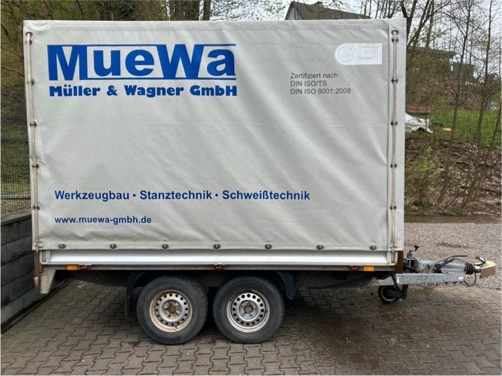 Humbaur HT3500G 3,5t Tandem Anhänger Hochlader in Meinerzhagen