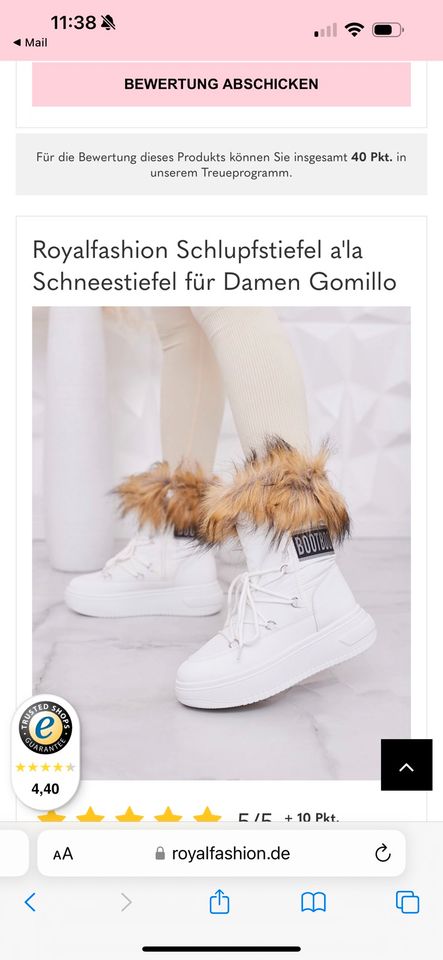 Schneeboots Damen in Kassel