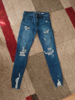 High-Waist Jeans von American Eagle Gr. 32/34, used look, Stretch Baden-Württemberg - Esslingen Vorschau