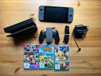 Nintendo Switch Konsole inkl. Mario Kart, Pokémon und Animal Cr. Friedrichshain-Kreuzberg - Friedrichshain Vorschau