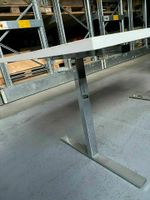 Tisch Schreibtisch Arbeitsplatz weiß Chrom 160x80cm Hessen - Offenbach Vorschau