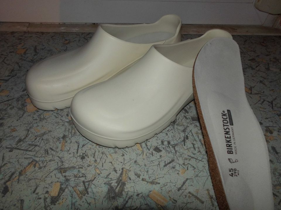 Birkenstock Clogs Arbeitsschuhe Wechseleinlagen gr.45 NEU in Lutherstadt Wittenberg