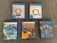 Ps4 + Ps5 Spiele ( Horizon , Diablo , Eso , Morhuhn ) Sachsen - Pegau Vorschau