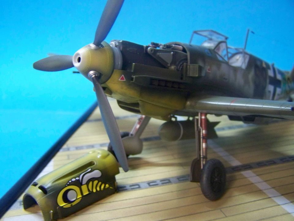 1/32 Messerschmitt BF 109 E-7, S9+RS, 8/ZG1 "Wespe" Russia 1942 in Schwalmtal